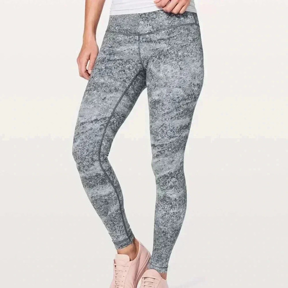 Lululemon wunder under grey tight yoga low rise tight full on luxtreme legging 4 - Picture 4 of 4